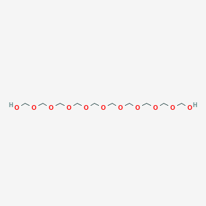 molecular formula C10H22O11 B14457691 2,4,6,8,10,12,14,16,18-Nonaoxanonadecane-1,19-diol CAS No. 72223-88-2