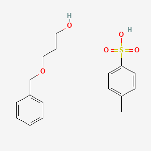 molecular formula C17H22O5S B1445771 1-Propanol, 3-(phenylmethoxy)-, 4-methylbenzenesulfonate CAS No. 120758-24-9