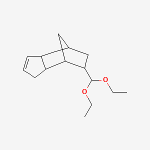 4,7-Methano-1H-indene, 6-(diethoxymethyl)-3a,4,5,6,7,7a-hexahydro-