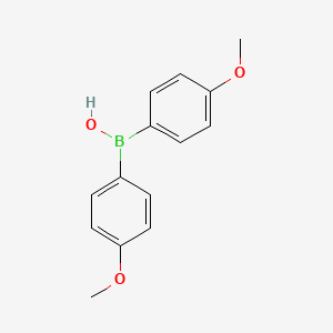 Bis(4-methoxyphenyl)borinic acid