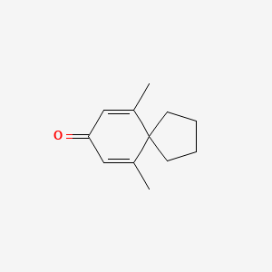 Spiro[4.5]deca-6,9-dien-8-one, 6,10-dimethyl-