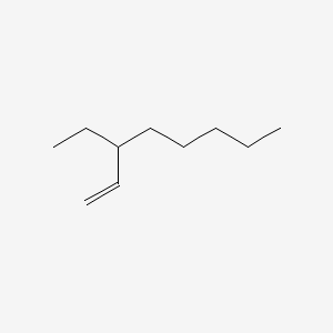 molecular formula C10H20 B14457825 1-Octene, 3-ethyl- CAS No. 74630-08-3