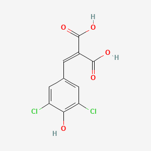 Malonic acid, (3,5-dichloro-4-hydroxybenzylidene)-