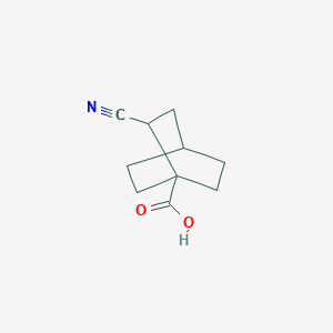 2-Cyanobicyclo[2.2.2]octane-1-carboxylic acid