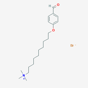 1-Decanaminium, 10-(4-formylphenoxy)-N,N,N-trimethyl-, bromide