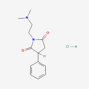 N-(2-(Dimethylamino)ethyl)-2-phenylsuccinimide hydrochloride