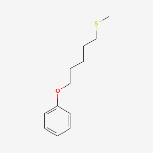 {[5-(Methylsulfanyl)pentyl]oxy}benzene