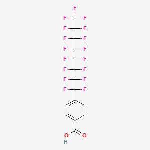 4-(Heptadecafluorooctyl)benzoic acid