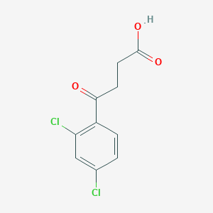 molecular formula C10H8Cl2O3 B144580 4-(2,4-二氯苯基)-4-氧代丁酸 CAS No. 58457-57-1