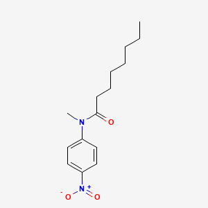 N-Methyl-N-(4-nitrophenyl)octanamide