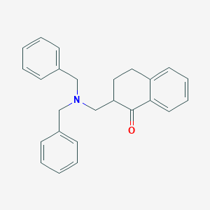 2-[(Dibenzylamino)methyl]-3,4-dihydronaphthalen-1(2H)-one