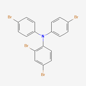 2,4-Dibromo-N,N-bis(4-bromophenyl)aniline