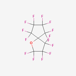 molecular formula C8F14O B14458203 Perfluoro(1-oxaspiro[4.4]nonane) CAS No. 73187-04-9