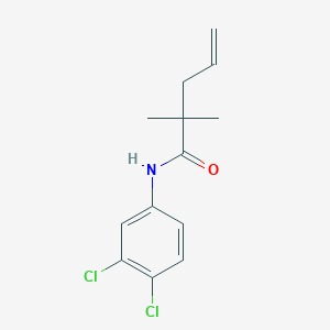 N-(3,4-Dichlorophenyl)-2,2-dimethylpent-4-enamide