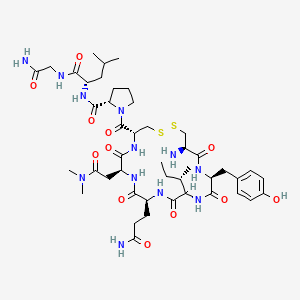 Oxytocin, (N(4), N(4)-dimethyl-asn)(5)-