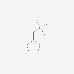 (Cyclopentylmethyl)(trimethyl)stannane