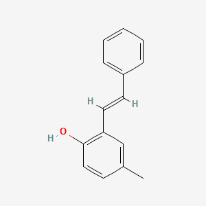 4-methyl-2-[(E)-2-phenylethenyl]phenol