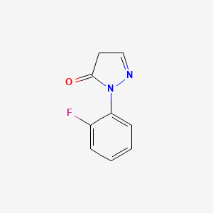 1-(2-fluorophenyl)-4,5-dihydro-1H-pyrazol-5-one