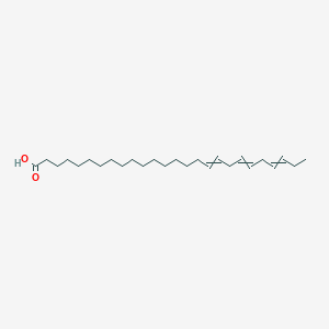 molecular formula C26H46O2 B14458344 Hexacosa-17,20,23-trienoic acid CAS No. 76014-33-0