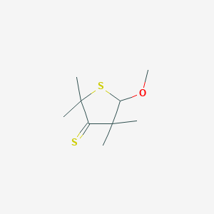 5-Methoxy-2,2,4,4-tetramethylthiolane-3-thione