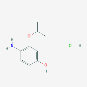 4-Amino-3-(propan-2-yloxy)phenol hydrochloride