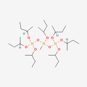 Trisiloxane, 3-methyl-1,1,1,3,5,5,5-heptakis(1-methylpropoxy)-