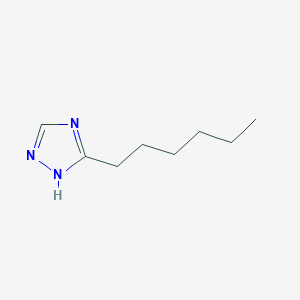 5-Hexyl-1H-1,2,4-triazole