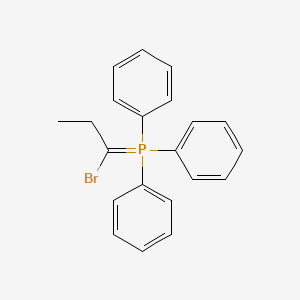 (1-Bromopropylidene)(triphenyl)-lambda~5~-phosphane