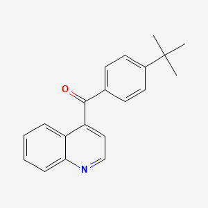 4-(4-tert-Butylbenzoyl)quinoline