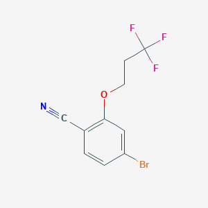 4-Bromo-2-(3,3,3-trifluoropropoxy)benzonitrile