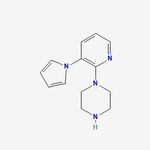 1-(3-(1H-pyrrol-1-yl)pyridin-2-yl)piperazine
