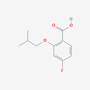 4-Fluoro-2-isobutoxybenzoic acid