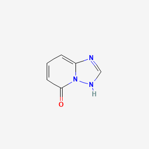 molecular formula C6H5N3O B1445918 [1,2,4]Triazolo[1,5-a]pyridin-5-ol CAS No. 1824144-99-1