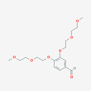 3,4-Bis[2-(2-methoxyethoxy)ethoxy]benzaldehyde