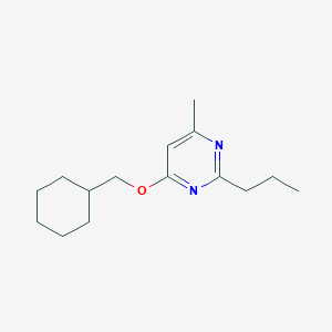 4-(Cyclohexylmethoxy)-6-methyl-2-propylpyrimidine