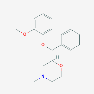 2-[(2-Ethoxyphenoxy)(phenyl)methyl]-4-methylmorpholine