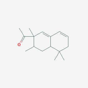 1-(2,3,5,5-Tetramethyl-3,4,4a,6-tetrahydronaphthalen-2-yl)ethanone