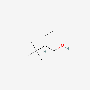 molecular formula C8H18O B14459398 2-Ethyl-3,3-dimethylbutan-1-ol CAS No. 66576-56-5