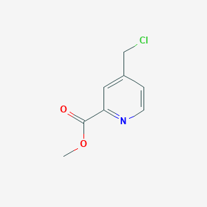 molecular formula C8H8ClNO2 B1445949 Methyl-4-(Chlormethyl)pyridin-2-carboxylat CAS No. 1206973-14-9