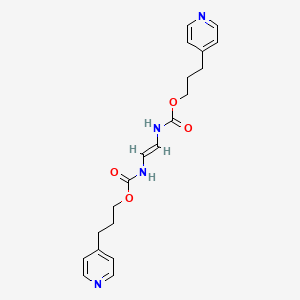 Bis(3-(4-pyridyl)propyl) vinylenedicarbamate