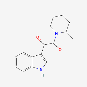 1-(1H-Indol-3-yloxoacetyl)-2-methylpiperidine