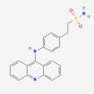 1-Ethanesulfonamide, 2-(p-(9-acridinylamino)phenyl)-