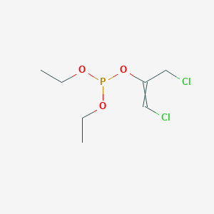 1,3-Dichloroprop-1-en-2-yl diethyl phosphite