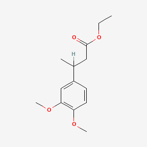 Ethyl beta-(3,4-dimethoxyphenyl)butyrate