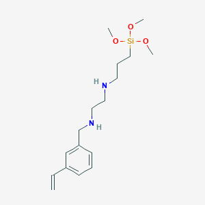 N'-(3-(Trimethoxysilyl)propyl)-N-((vinylphenyl)methyl)ethylenediamine