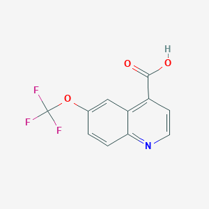 6-(Trifluoromethoxy)quinoline-4-carboxylic acid