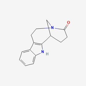 1,2,5,6,7,8-Hexahydro-4H-3,7-methanoazonino[5,4-b]indol-4-one