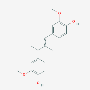 4,4'-(2-Methylpent-1-ene-1,3-diyl)bis(2-methoxyphenol)