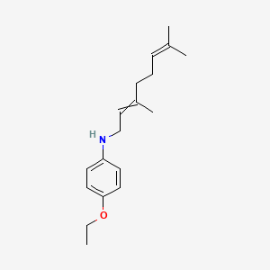 N-(3,7-Dimethylocta-2,6-dien-1-yl)-4-ethoxyaniline