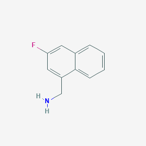 1-(Aminomethyl)-3-fluoronaphthalene
